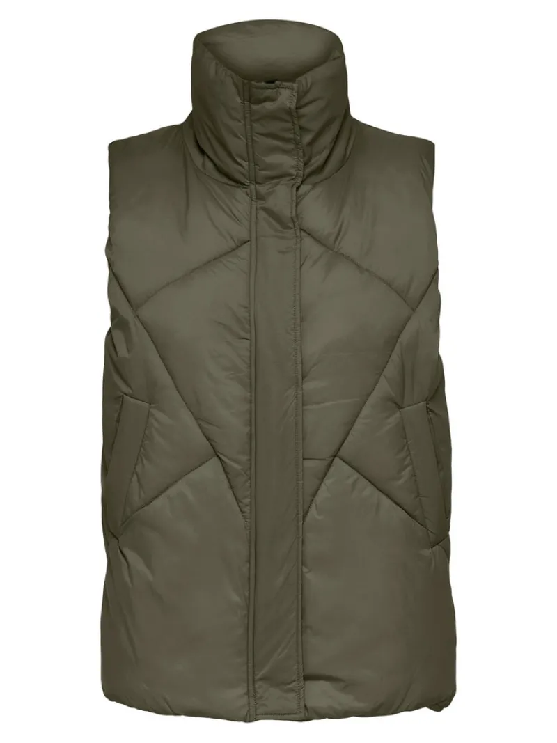 Only Westen*ONLPALMA PUFFER WAISTCOAT CC OTW Kalamata