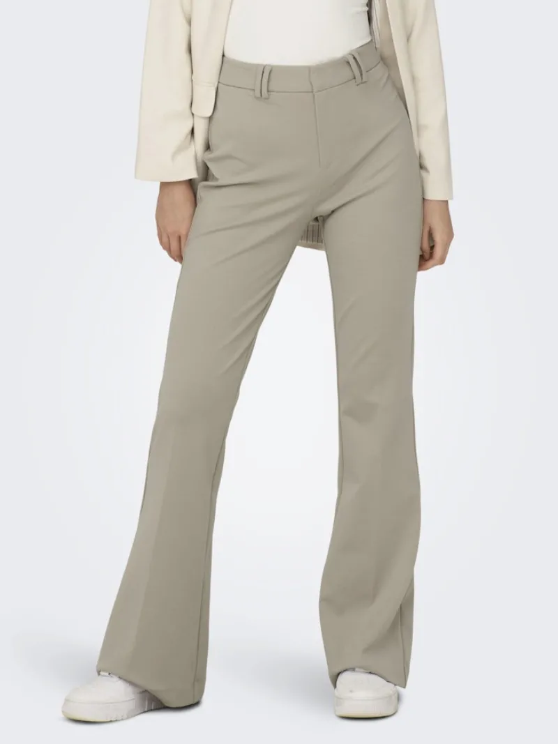Only Hosen*ONLPEACH MW FLARED PANT TLR NOOS string