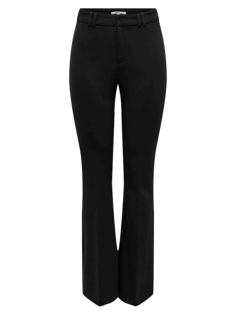 Only Hosen*ONLPEACH MW FLARED PANT TLR NOOS Black