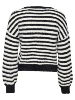 Only Pullover & Sweatshirts*ONLPIUMO L/S PULLOVER KNT NOOS black2