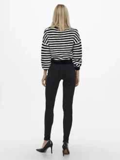 Only Pullover & Sweatshirts*ONLPIUMO L/S PULLOVER KNT NOOS black2