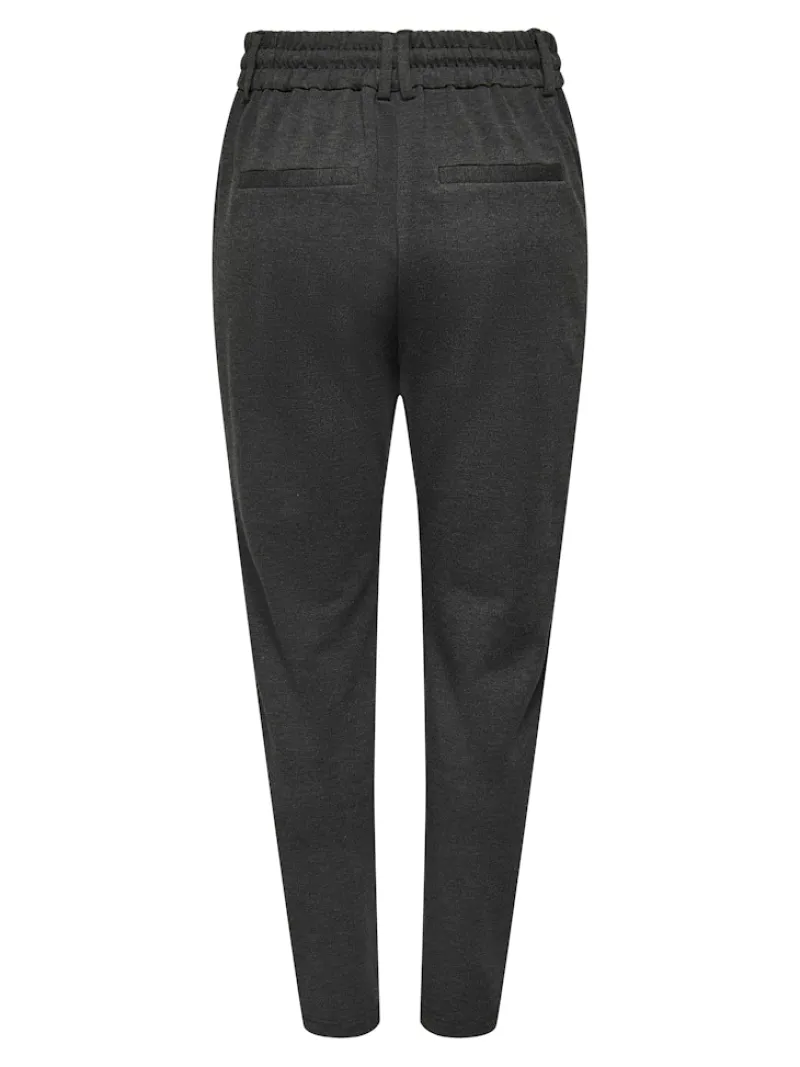 Only Hosen*ONLPOPTRASH EASY COL PANT PNT NOOS Dark Grey Melange