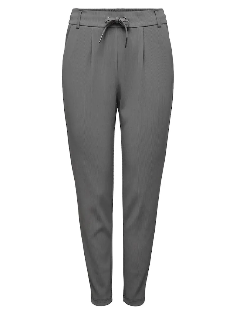 Only Hosen*ONLPOPTRASH-SALLY EASY MW RIB PNT NOOS dunkelgrau2