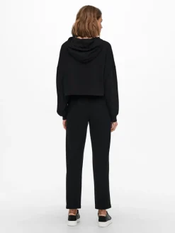Only Hosen*ONLPOPTRASH-SUKI LIFE MW PANT PNT NOOS Black