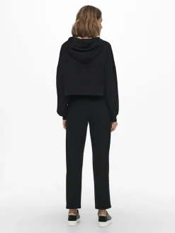 Only Hosen*ONLPOPTRASH-SUKI LIFE MW PANT PNT NOOS Black