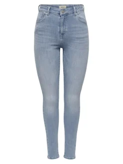 Only Jeans*ONLPOWER MID PUSH UP SK DNM AZG944 NOOS Special Bright Blue Denim