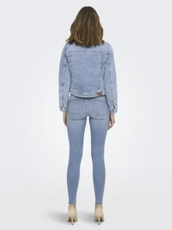 Only Jeans*ONLPOWER MID PUSH UP SK DNM AZG944 NOOS Special Bright Blue Denim