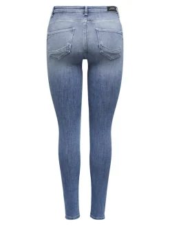 Only Jeans*ONLPOWER MID SK PUSH DT DNM REA264 NOOS Medium Blue Denim