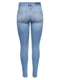 Only Jeans*ONLPOWER MID SK PUSHUP DNM REA934 NOOS Special Bright Blue Denim
