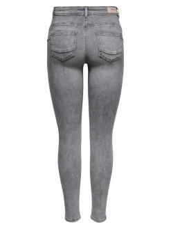 Only Jeans*ONLPOWER MID SK PUSHUP DNM AZG937 NOOS Grey Denim