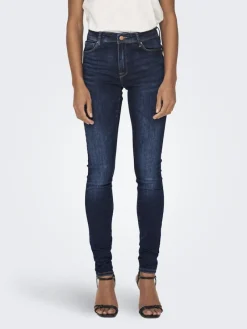 Only Jeans*ONLPUSH SHAPE REG SK DNM AZG683NOOS Dark Blue Denim