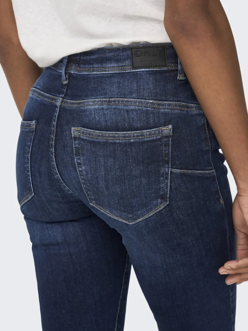 Only Jeans*ONLPUSH SHAPE REG SK DNM AZG683NOOS Dark Blue Denim
