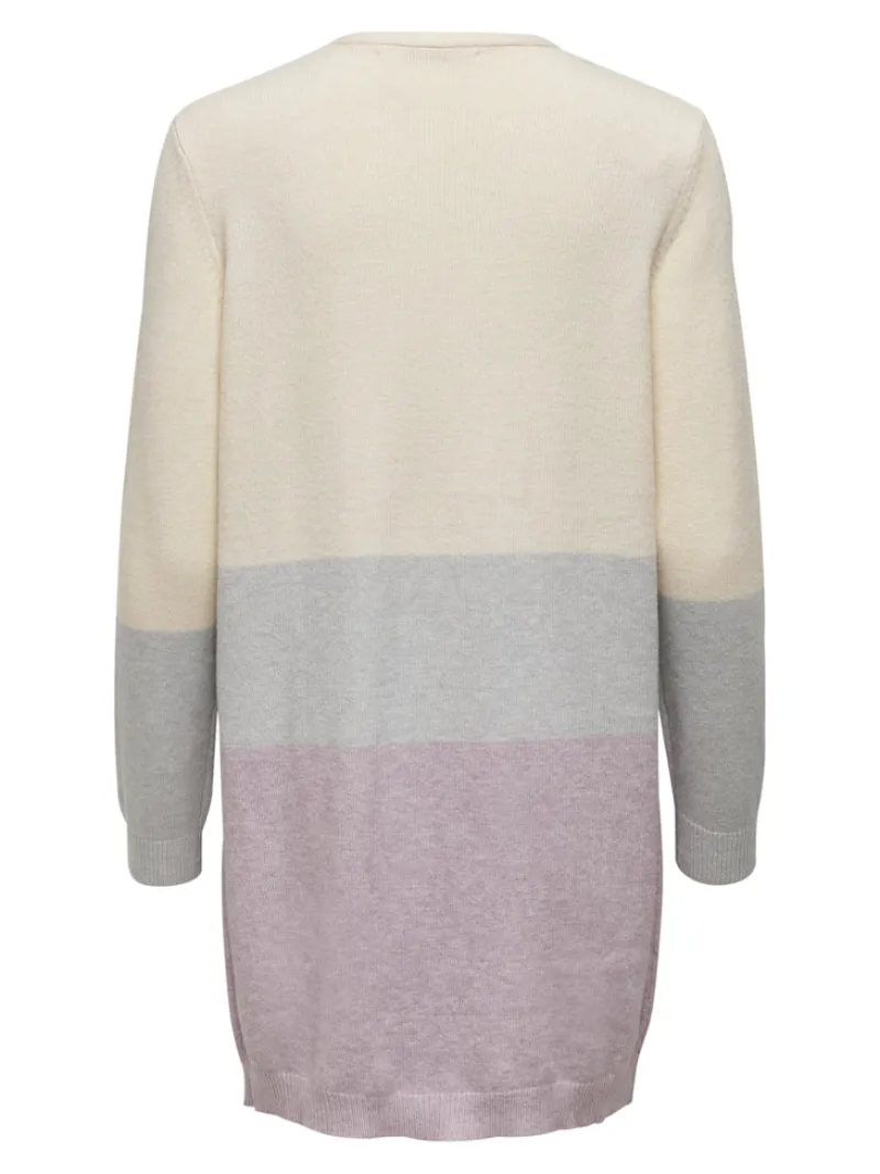 Only Pullover & Sweatshirts*ONLQUEEN L/S LONG CARDIGAN KNT NOOS hellrosa1