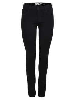 Only Jeans*ONLRAIN REG SKINNY DNM NOOS Black Denim