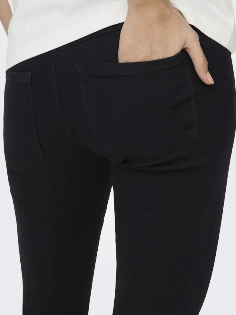 Only Jeans*ONLRAIN REG SKINNY DNM NOOS Black Denim