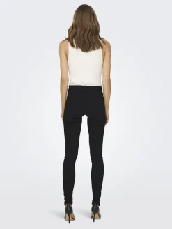 Only Jeans*ONLRAIN REG SKINNY DNM NOOS Black Denim