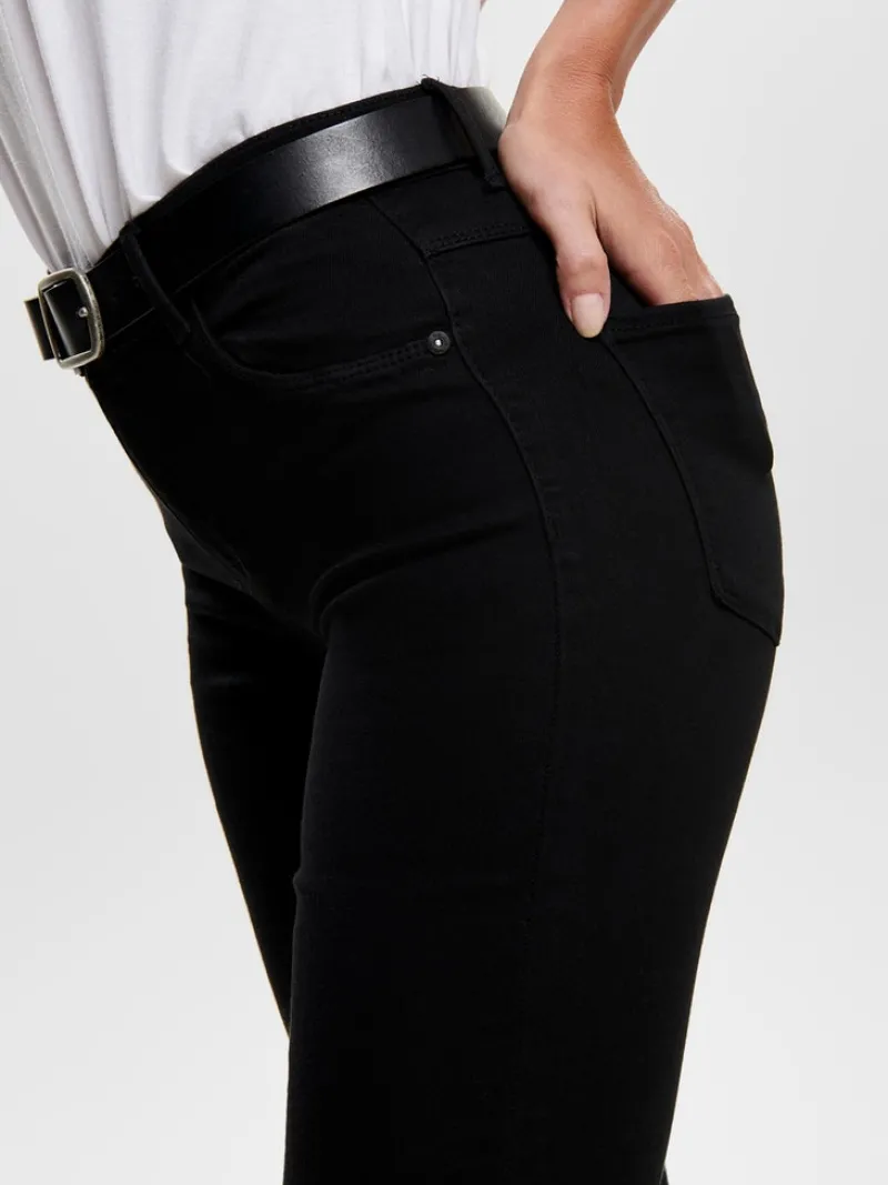 Only Jeans*ONLRAIN REG SKINNY DNM NOOS Black Denim