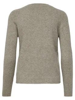 Only Pullover & Sweatshirts*ONLRICA LIFE L/S PULLOVER KNT NOOS Beige