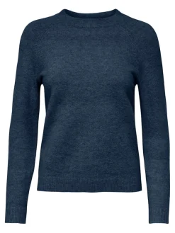 Only Pullover & Sweatshirts*ONLRICA LIFE L/S PULLOVER KNT NOOS Moonlit Ocean
