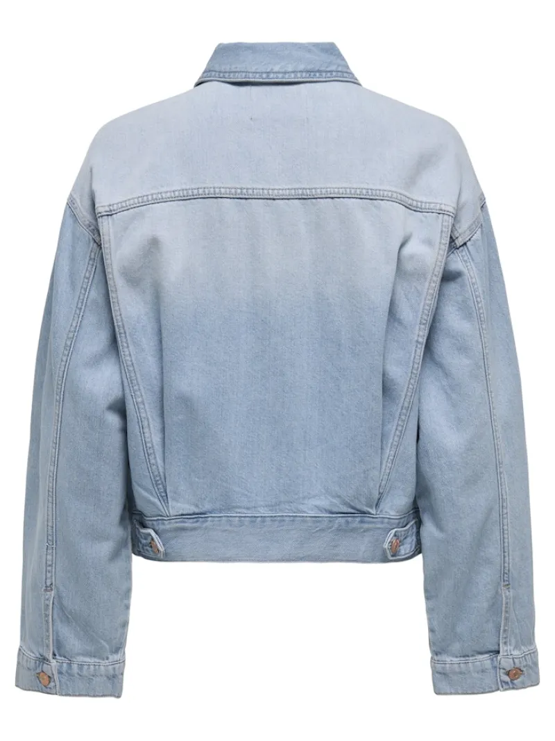 Only Jacken*ONLROBYN L/S DNM JACKET PIM OY Light Blue Denim