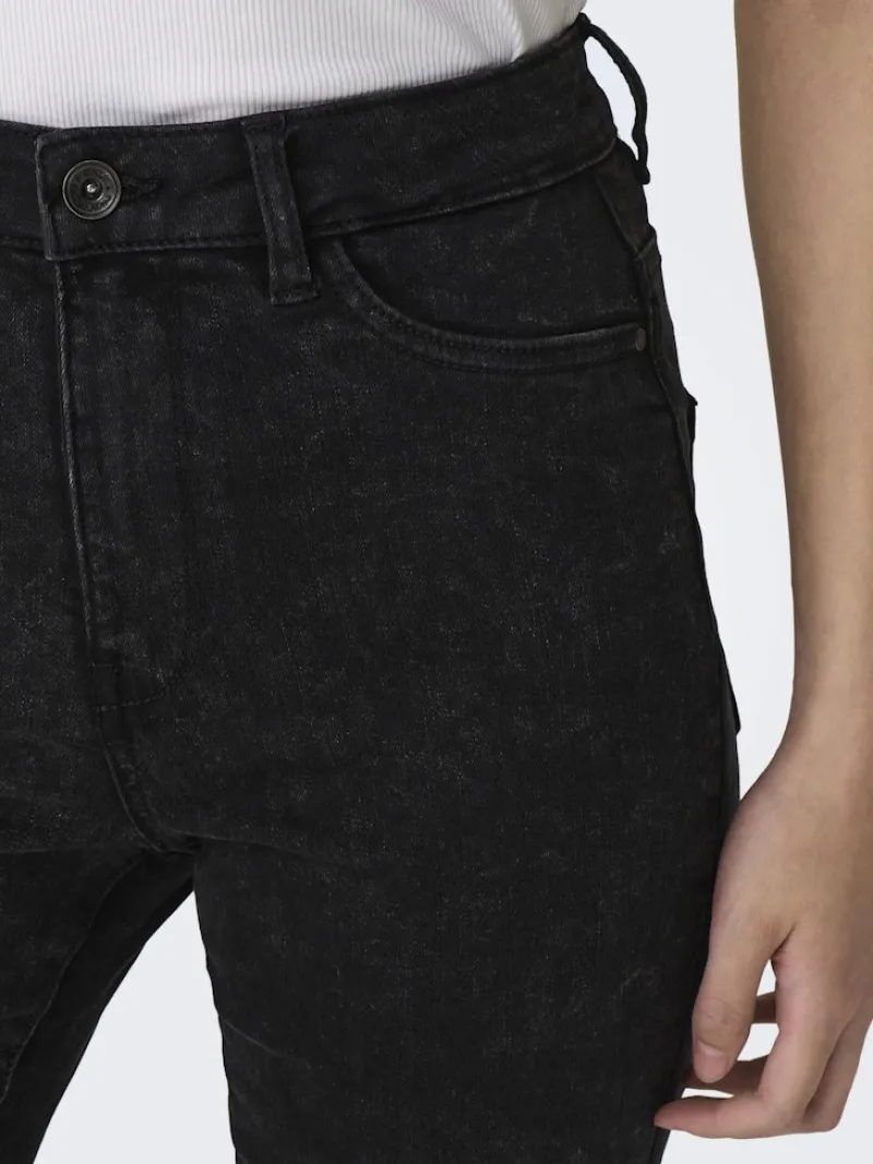 Only Jeans*ONLROSE HW SKINNY DNM GUA256 NOOS Washed Black
