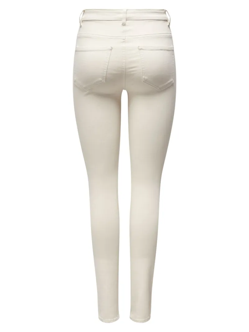Only Jeans*ONLROSE HW SKINNY DNM GUA019 NOOS ecru