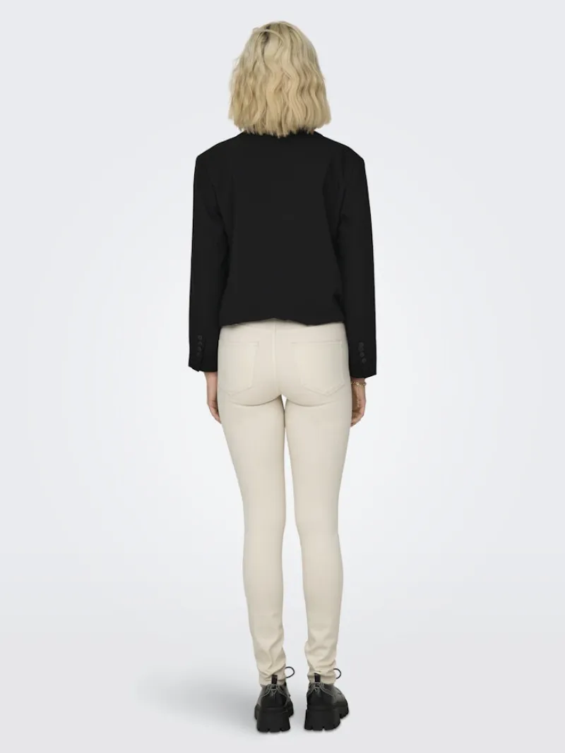 Only Jeans*ONLROSE HW SKINNY DNM GUA019 NOOS ecru