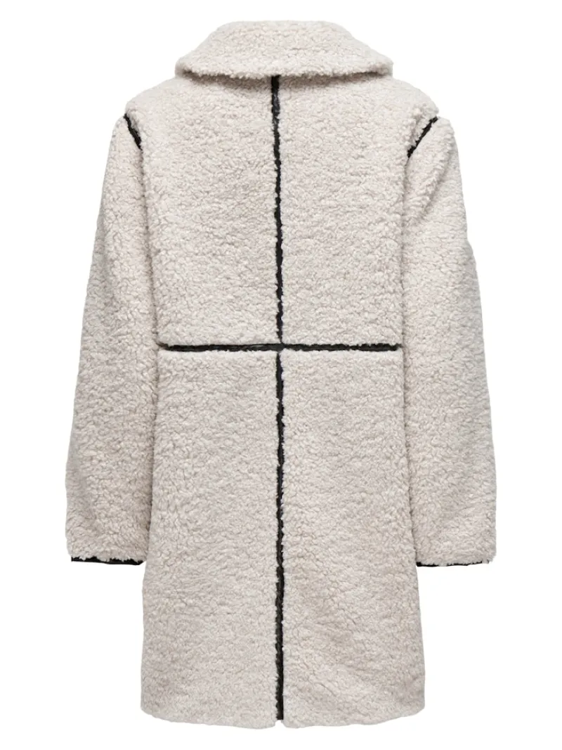Only Jacken*ONLRUBI SHEARLING COAT CS OTW pumice stone