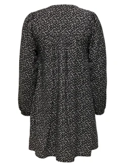 Only Kleider*ONLSANDY LIFE L/S DRESS PTM Black 2