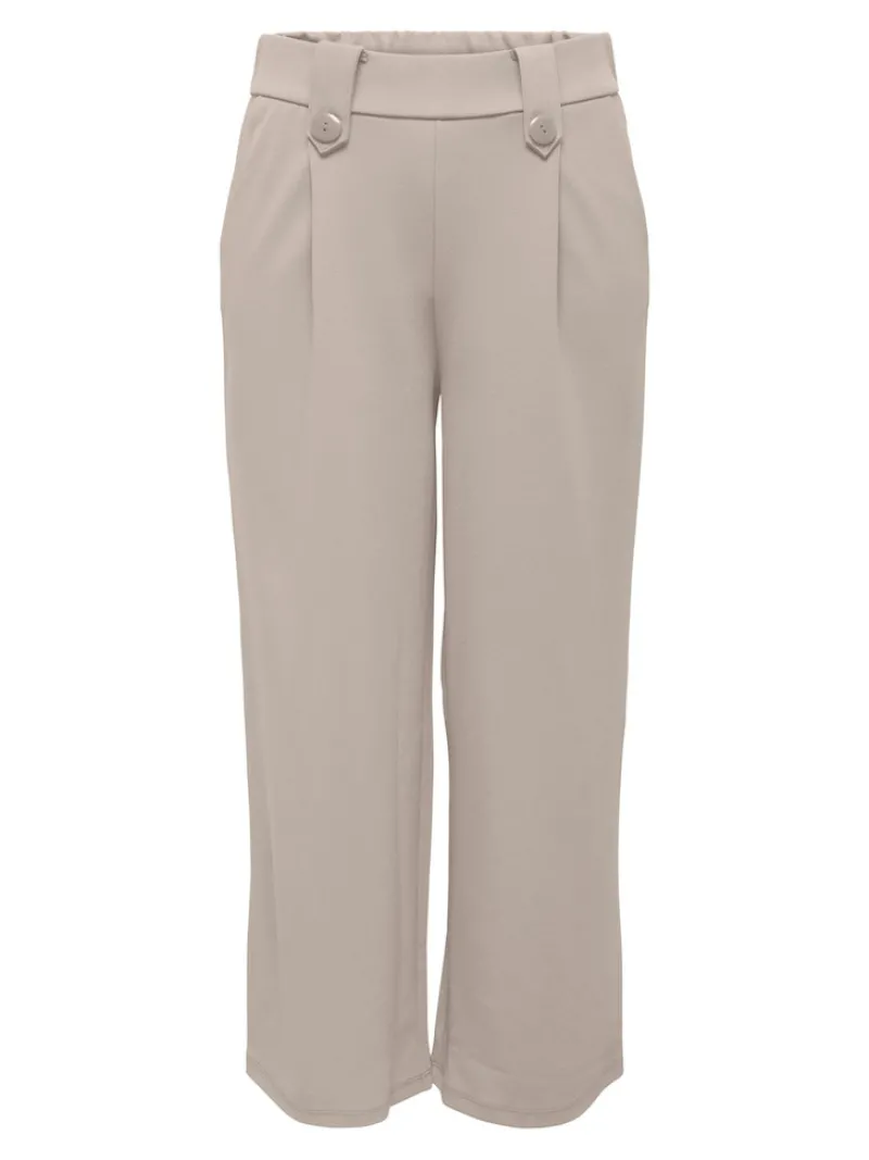Only Hosen*ONLSANIA BUTTON ANKLE PANT JRS Chateau Gray