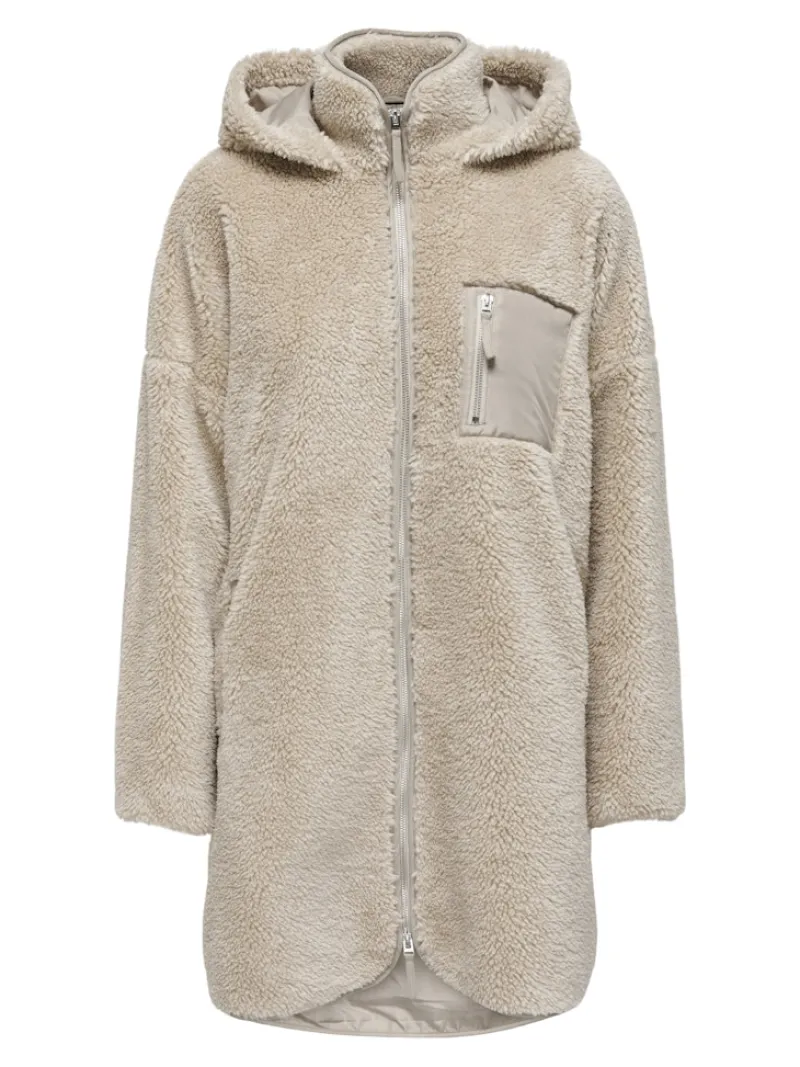 Only Jacken*ONLSASCHA SHERPA JACKET LIFE OTW NOOS cuban sand
