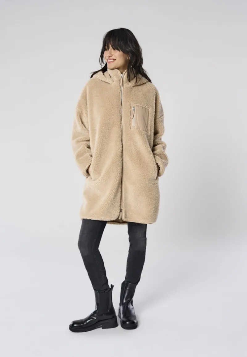 Only Jacken*ONLSASCHA SHERPA JACKET LIFE OTW NOOS cuban sand