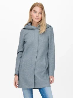 Only Jacken*ONLSEDONA LIGHT COAT OTW NOOS blue fog