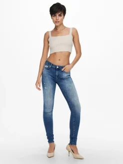 Only Jeans*ONLSHAPE LIFE REG SKINNY DNM REA540 NOOS Medium Blue Denim