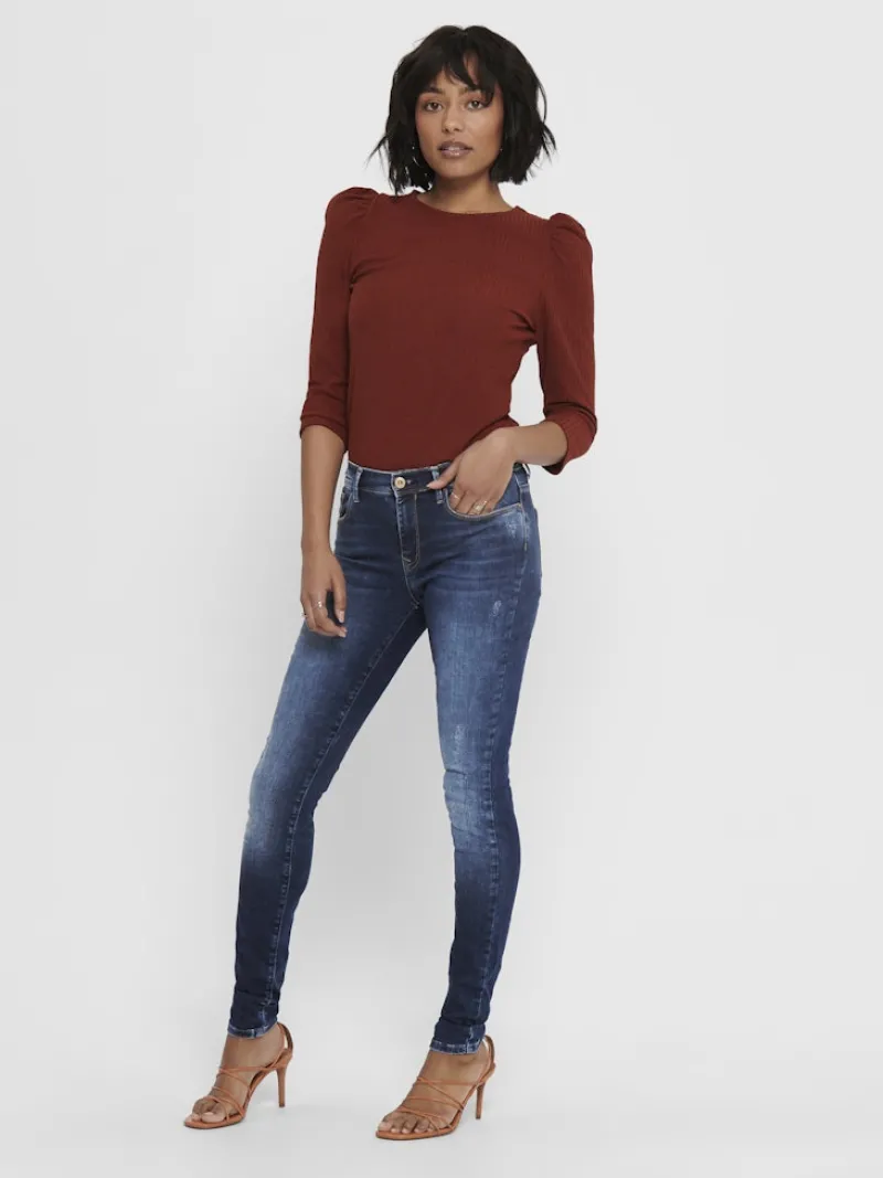 Only Jeans*ONLSHAPE REG SK DNM REA4488 NOOS Dark Blue Denim