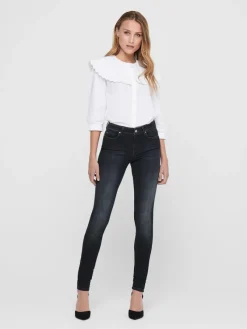 Only Jeans*ONLSHAPE REG SKINNY REA095 NOOS Black Denim