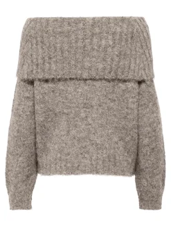 Only Pullover & Sweatshirts*ONLSHINE LS OFF SHOULDER CC KNT string