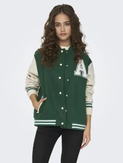 Only Jacken*ONLSILJA LIFE BOMBER JACKET CC OTW green jacket