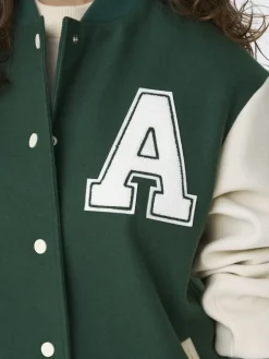 Only Jacken*ONLSILJA LIFE BOMBER JACKET CC OTW green jacket