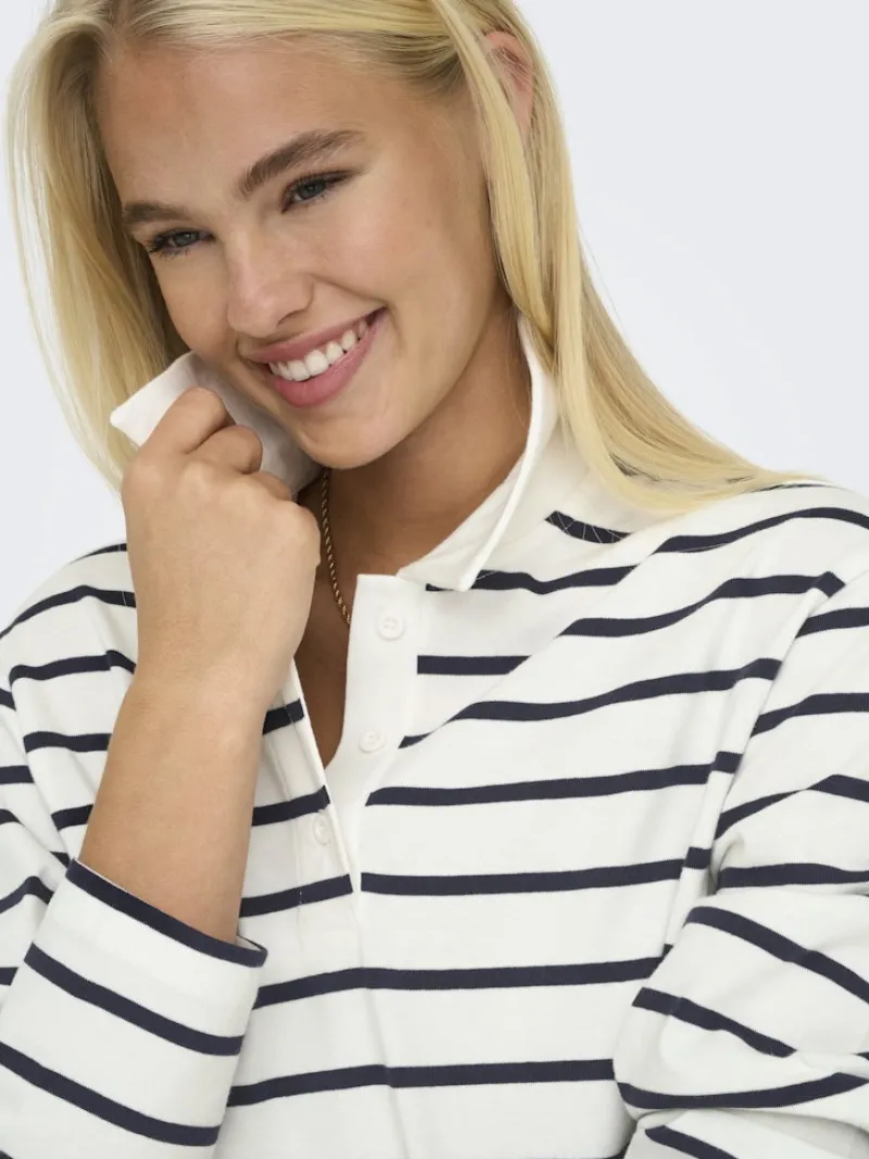 Only Shirts*ONLSIRA L/S POLO JRS Night Sky