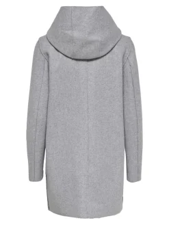 Only Jacken*ONLSIRI BONDED HOOD COAT CC OTW Light Grey Melange