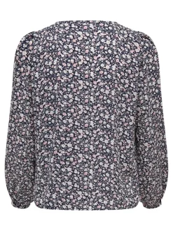 Only Blusen*ONLSONJA LIFE L/S BUTTON TOP PTM night sky2