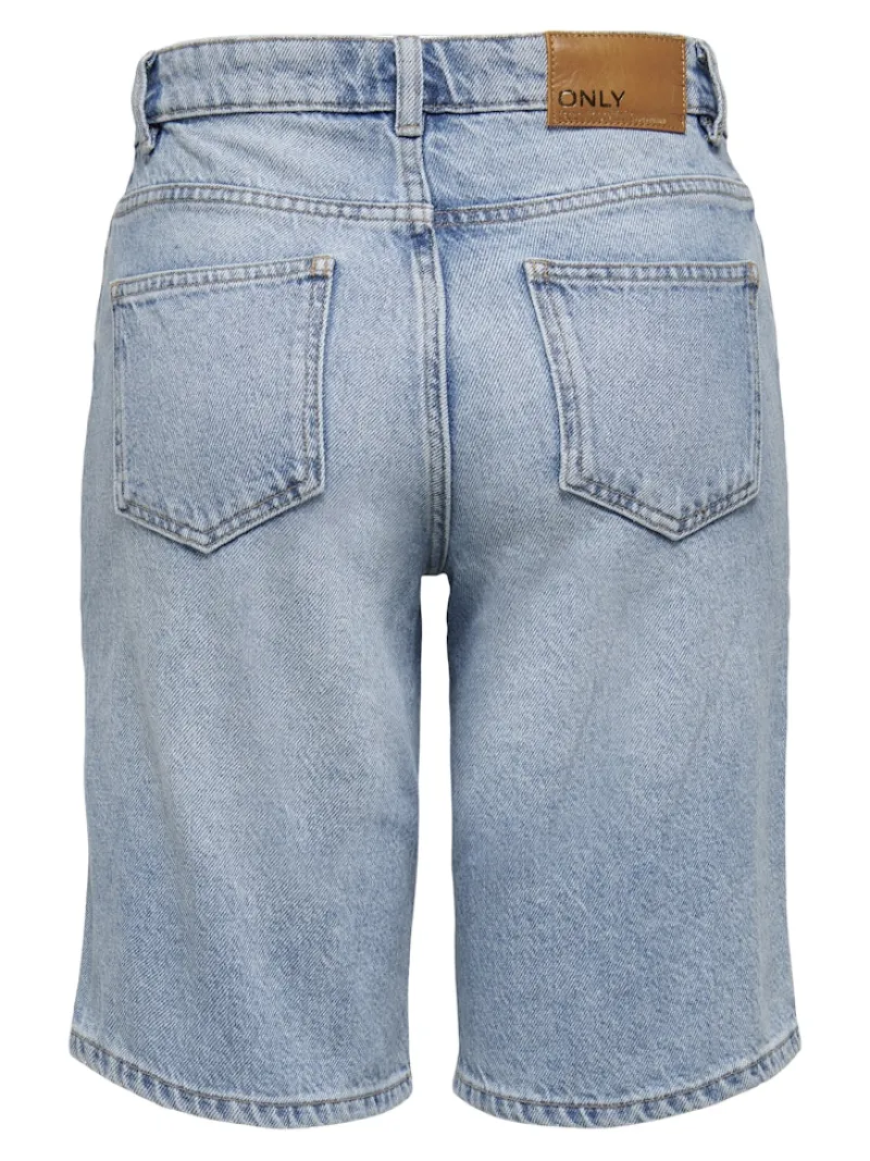 Only Shorts*ONLSONNY HW WIDE DNM SHORTS NOOS Light Blue Denim