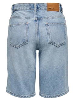 Only Shorts*ONLSONNY HW WIDE DNM SHORTS NOOS Light Blue Denim