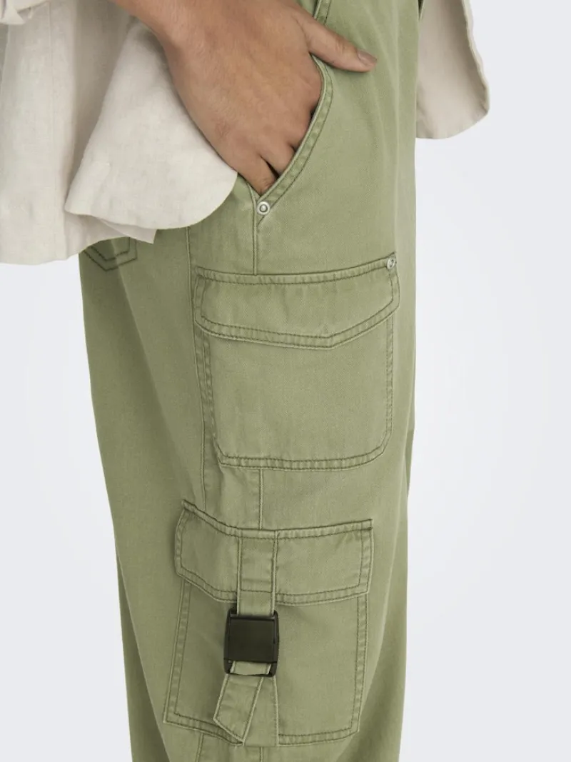 Only Hosen*ONLSTINE CARGO PANT OTW NC Aloe
