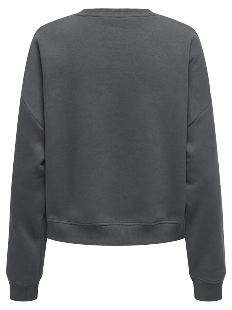 Only Pullover & Sweatshirts*ONLSWEAT LIFE L/S CREW O.SIZE STATE NOOS ombre blue