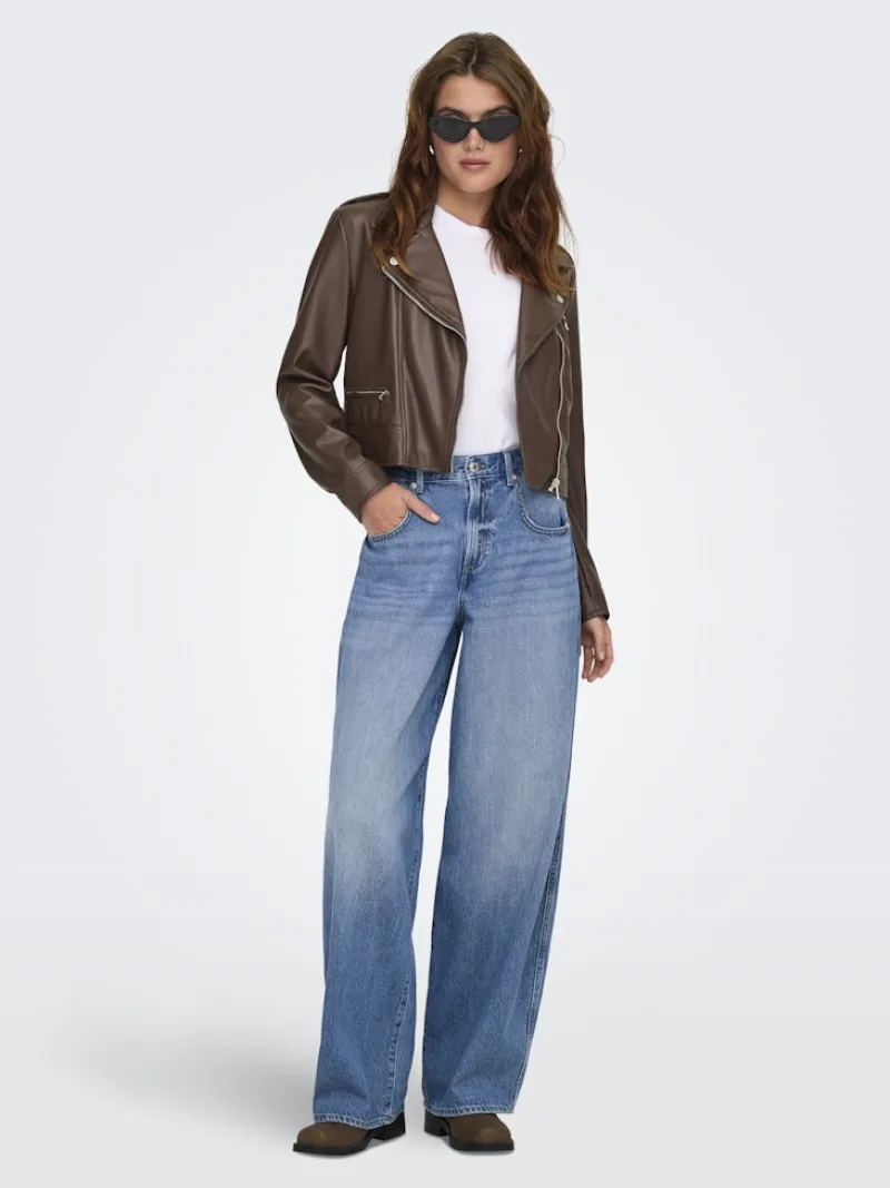 Only Jeans*ONLTAYLOR HW BARREL DNM PIM678 NOOS Medium Blue Denim