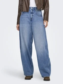 Only Jeans*ONLTAYLOR HW BARREL DNM PIM678 NOOS Medium Blue Denim