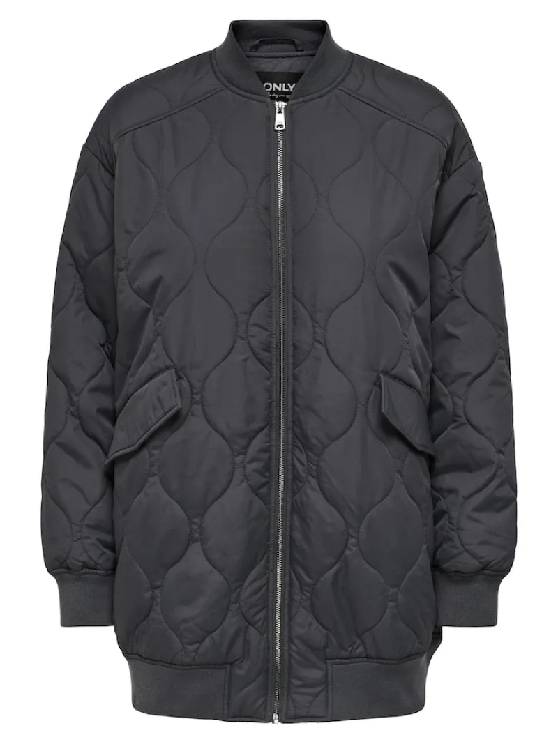 Only Jacken*ONLTINA LONG QUILTED JACKET OTW Phantom