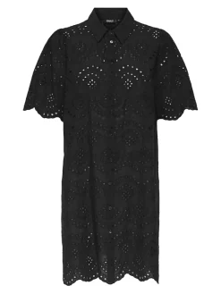 Only Kleider*ONLVALAIS S/S DRESS WVN NOOS Black